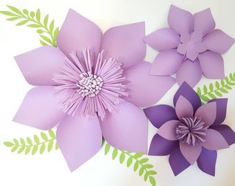 Paper Flower Template PDF/Digital Version Sunny Flower