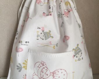 Baby blanket or else bag