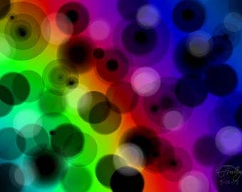 Rainbow Abstract Wallpaper