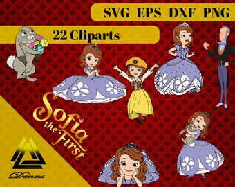 Download Sofia the first svg | Etsy