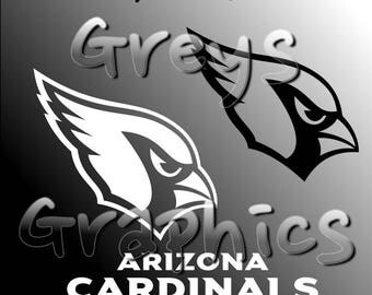 Arizona Cardinals Primary Logo with Logotype Single Color - SVG - DXF - EPS - Vectors