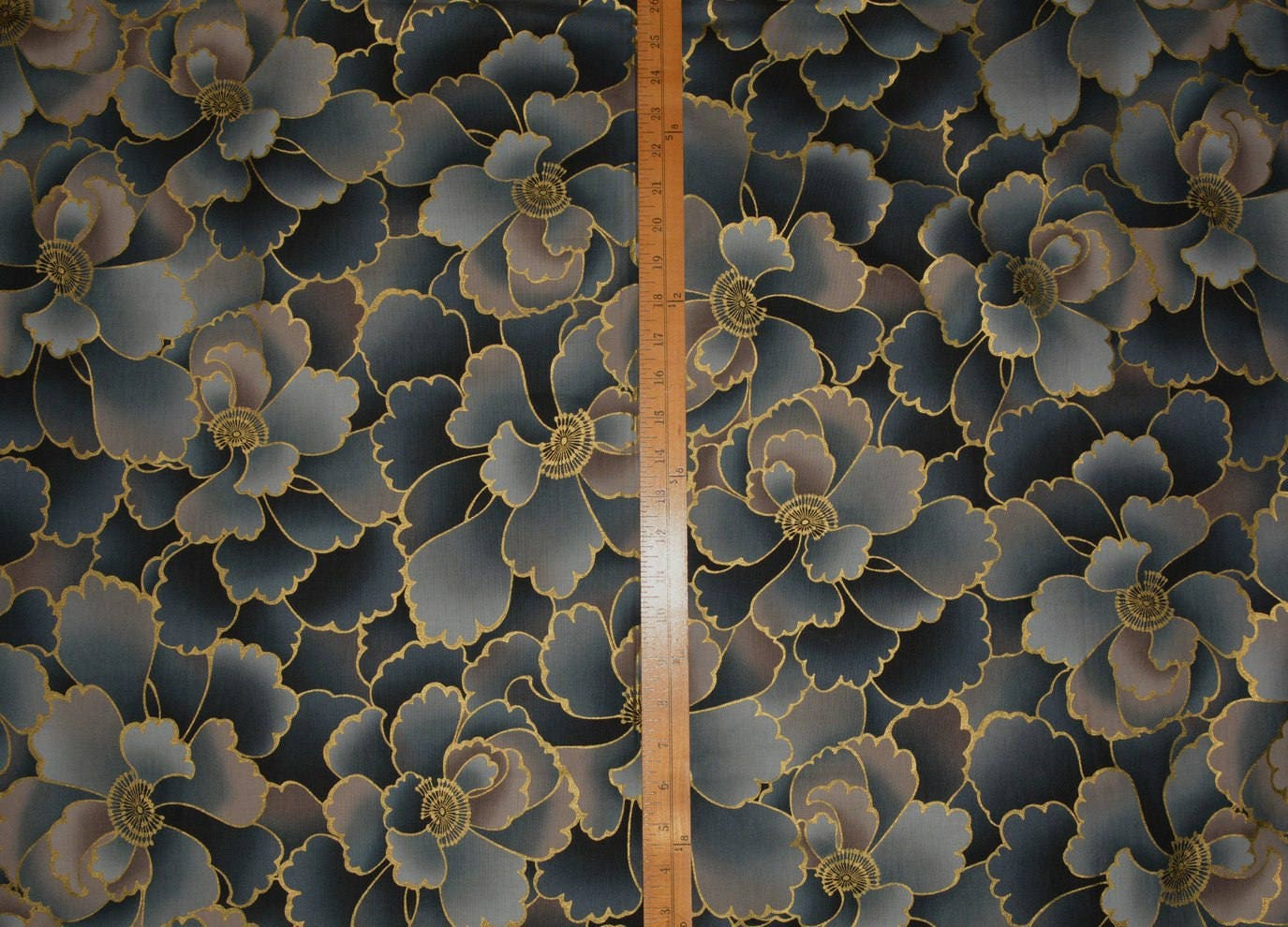 Fabric ROBERT KAUFMAN Imperial collection Japanese Asian large scale