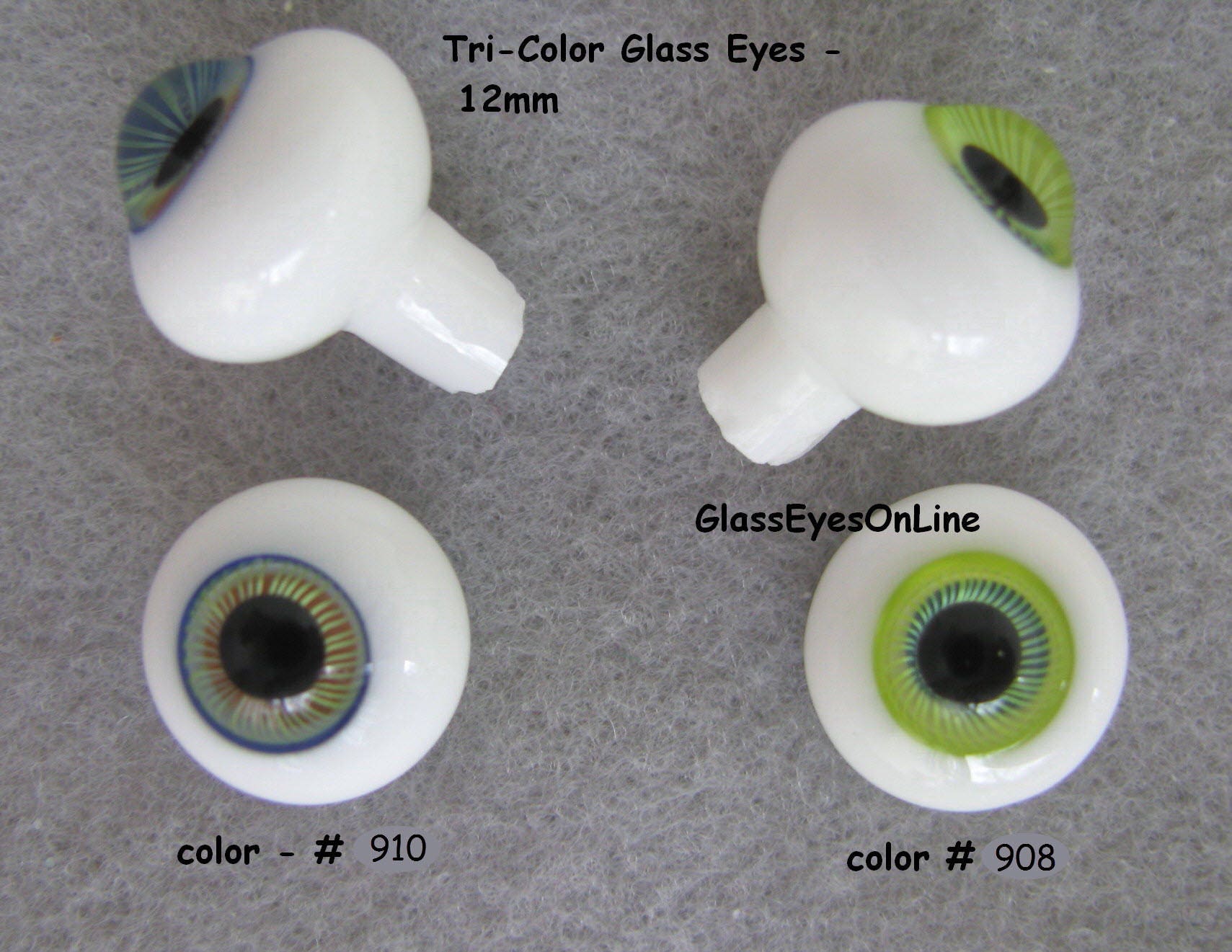 glass eyes for polymer clay dolls