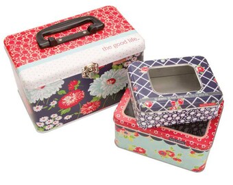 The Good Life Nested Tins by Bonnie and Camille for Moda Fabrics