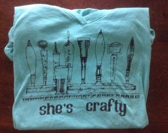 she's crafty shirt