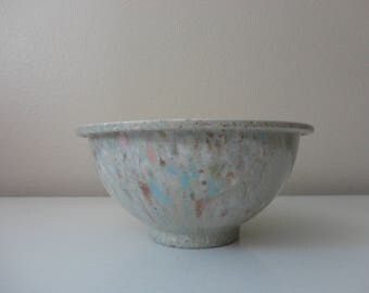 VINTAGE texas ware confetti MELMAC BOWL
