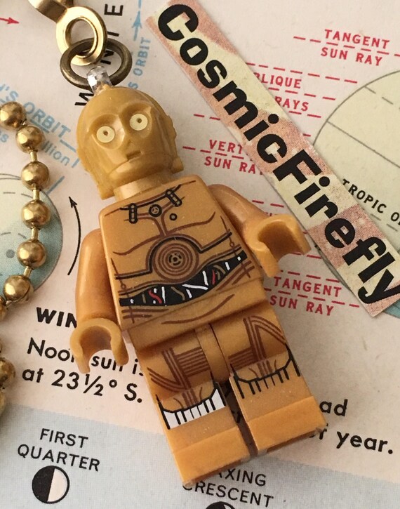 Lego Star Wars Fan Pull Chain Lego CP30 Fan Pull Lego Mini Fig