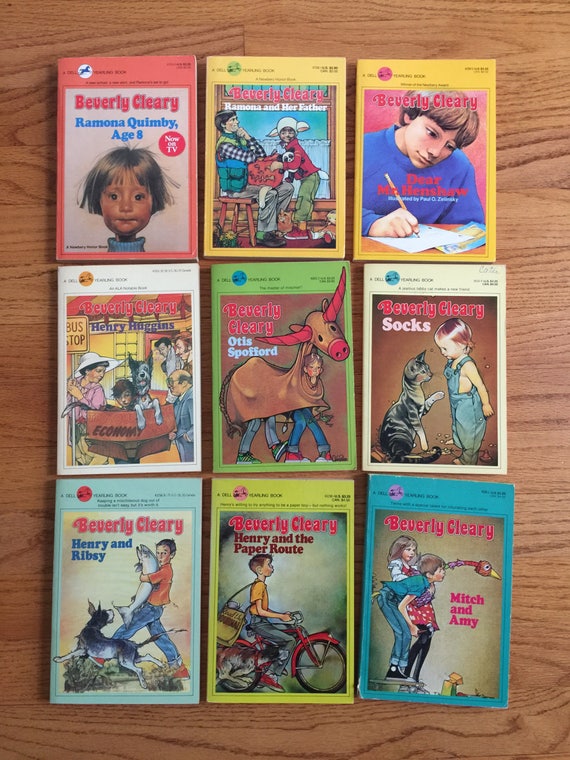 Vintage 1980s Childrens Chapter Book Beverly Cleary Paperback