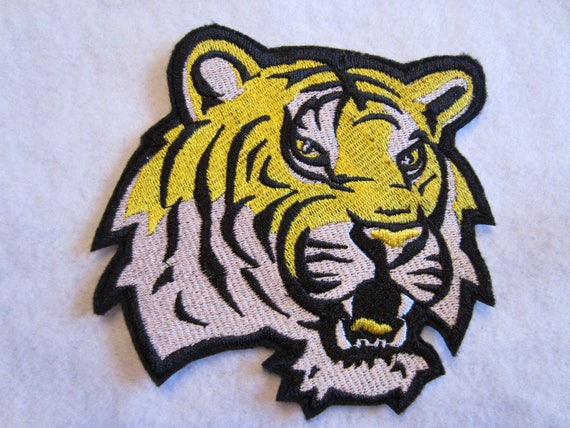 LSU Tigers Iron On Patch LSU Patch Tiger Patch LSU Tigers