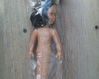 Darice Toilet Tissue 10" Plastic Craft Doll: Brown Skin Variation