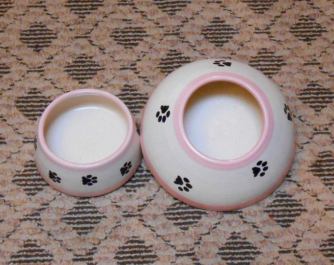 Long ear dog bowl Etsy