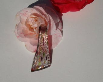 Handmade murano style glass pendant