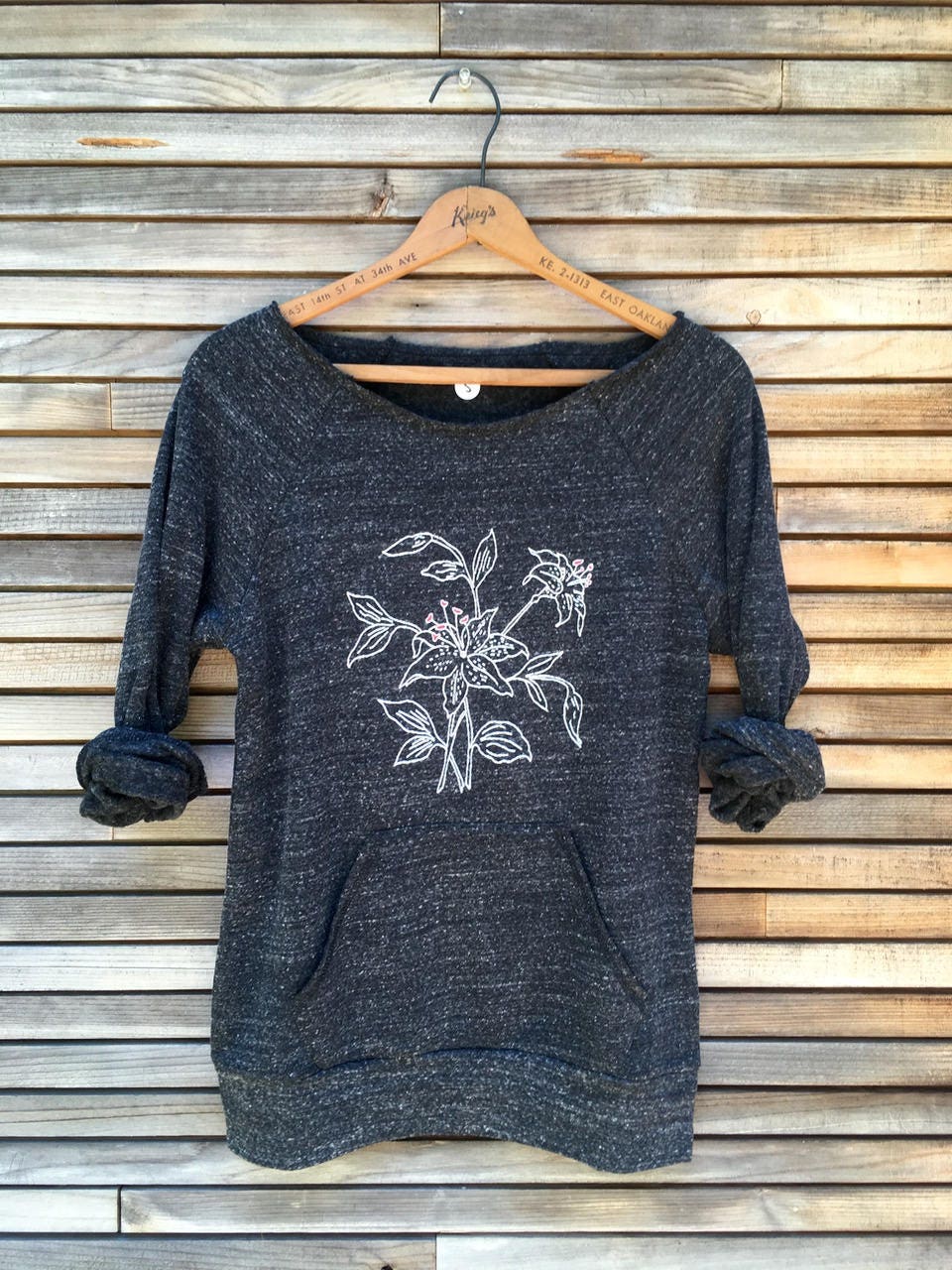 in full bloom Lily Sweater Flower Print Mother's Day