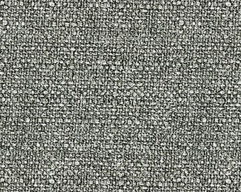 Heavy Linen Look - Multi-purpose Upholstery Fabric. Soft Texture. Decorative Look of Linen- Duty Free to Canada - Color: Gravel- per yard