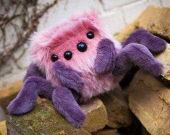 jumping spider plush toy