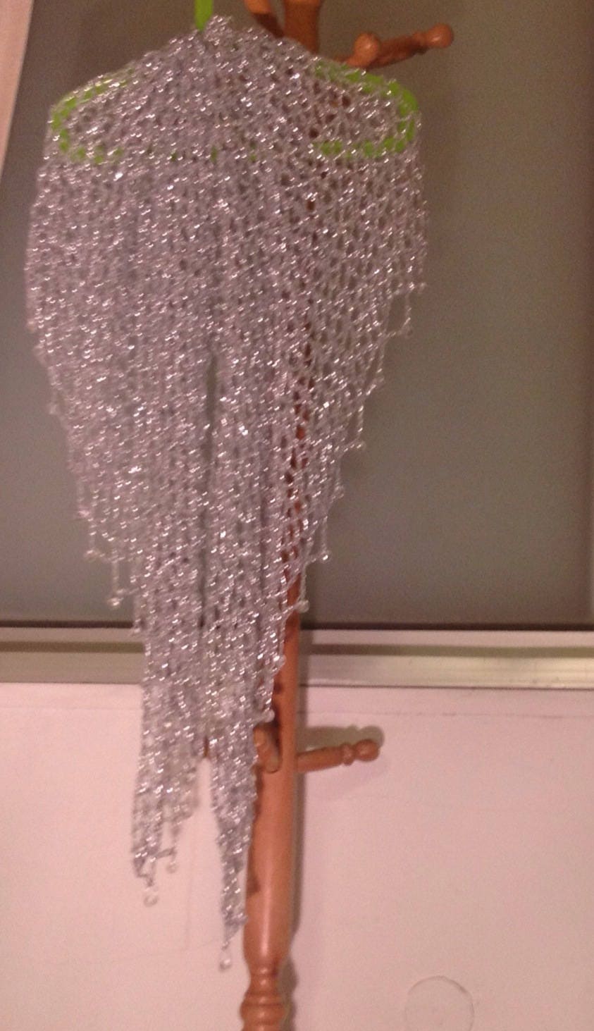 beaded bridal shawl