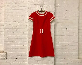 Classic Campbell Dress - Oak Park Plaid with Worth Avenue White