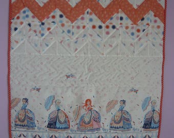Cotton patchwork blanket "Bridesmaids"