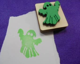 Stamp, ghost, spirit, 5x4 cm