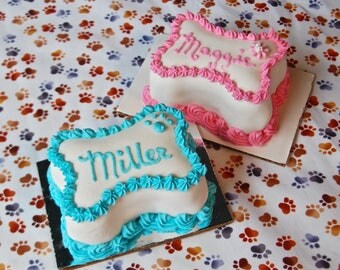 Soft Mini Dog Birthday Cakes for Small Dogs, Puppies or Cats