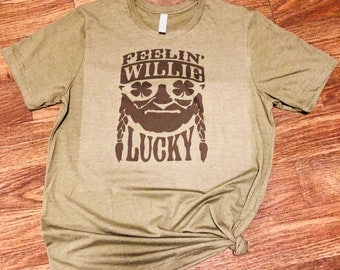 feeling willie lucky shirt