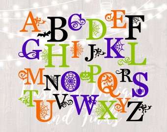 DIGITAL DOWNLOAD pumpkin svg halloween font svg Halloween svg font svg font download Halloween Shirt Cutting File png trick or treat iron on
