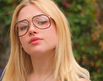 CARRERA 5370 Vintage Sunglasses Porsche Rare Lunettes - Tortoise Shell and Gold - Made in Austria - 56-15-130
