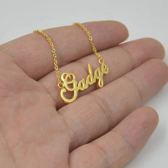 Items similar to Custom name Necklace,Personalized Words Necklace 925
