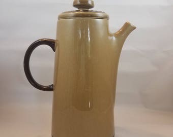 Vintage Olive Green and Ceramic Franciscan Discovery Hot Beverage Server