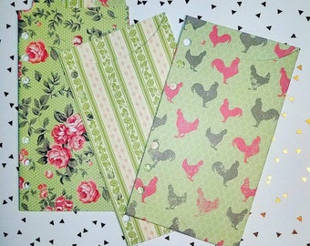 Spring Floral 3 Top Loader Personal Planner Dividers
