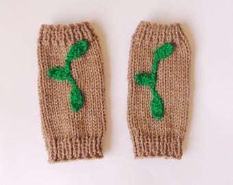 Groot Costume Leg Warmers, Groot Beanie- From Guardians of the Galaxy - Halloween / Cosplay / Baby Shower