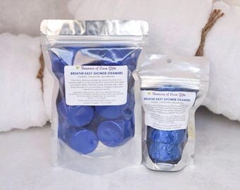Shower Steamer - Shower Soother - Sinus Relief - Shower Melt - Shower Bomb - Shower Steamers - Shower Tablet - Shower Bombs -Eucalyptus