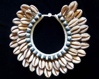Ethnic Cowrie Shell Necklace With Fish Bone Bijoux Coquille Fashion Jewelry Art Home Decor Interior Design