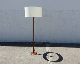 Danish Mid-Century Modern Teak Floor Lamp.
