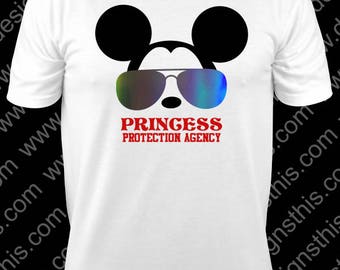 Disney Shirt - Princess Protection Agency - Mickey Mouse