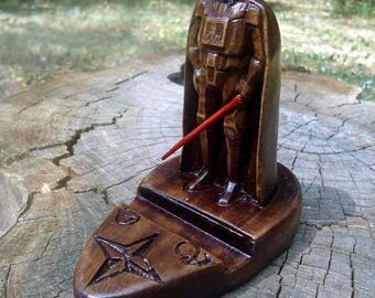 Star wars Husband gift for men Boyfriend gift for dad Unique gift ideas for him Darth Vader Phone stand desk organizer desk decor guy gift