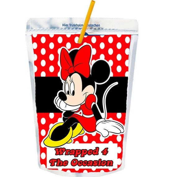 Capri Sun Template and Mock Up psd file