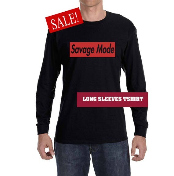 long sleeve savage shirt