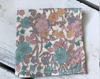 Vintage LIBERTY OF LONDON Hankie with original bag