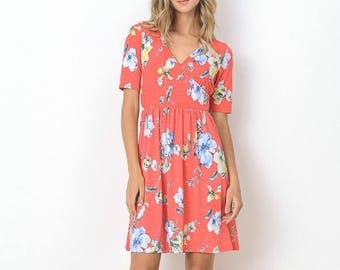 Breastfeeding Wrap Dress