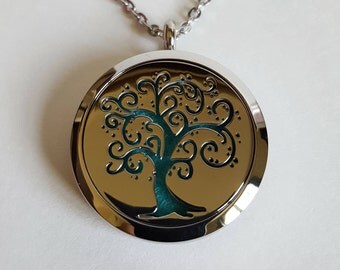 Essential Oil Tree of Life Locket