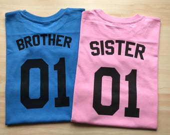 Brother Sister matching outfits, Big Brother, Little Sister Shirts, Sibling Shirts, Brother Sister shirts, Matching Shirt Sets, Kids Shirts