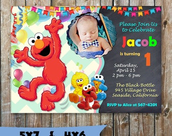 Download Elmo birthday svg | Etsy