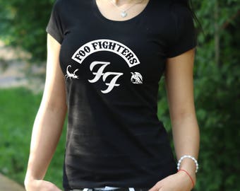 Playera Foo Fighters Logo Punk Rock Dave Grohl | Meses sin interés Playera Foo Fighters Logo Punk Rock Dave Grohl | Meses sin interés