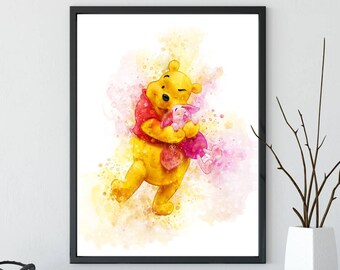 Winnie The Pooh Wall Art winnie the pooh print watercolor winnie the pooh wall art Winnie The Pooh Wall Art winnie the pooh print watercolor winnie the pooh wall art
