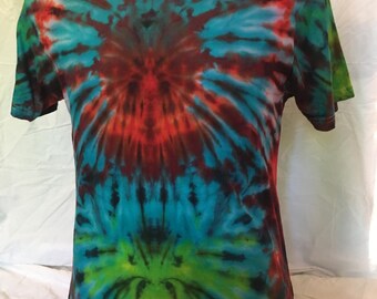 Colorful tie dye shirt men's size L