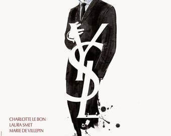 Yves Saint Laurent poster