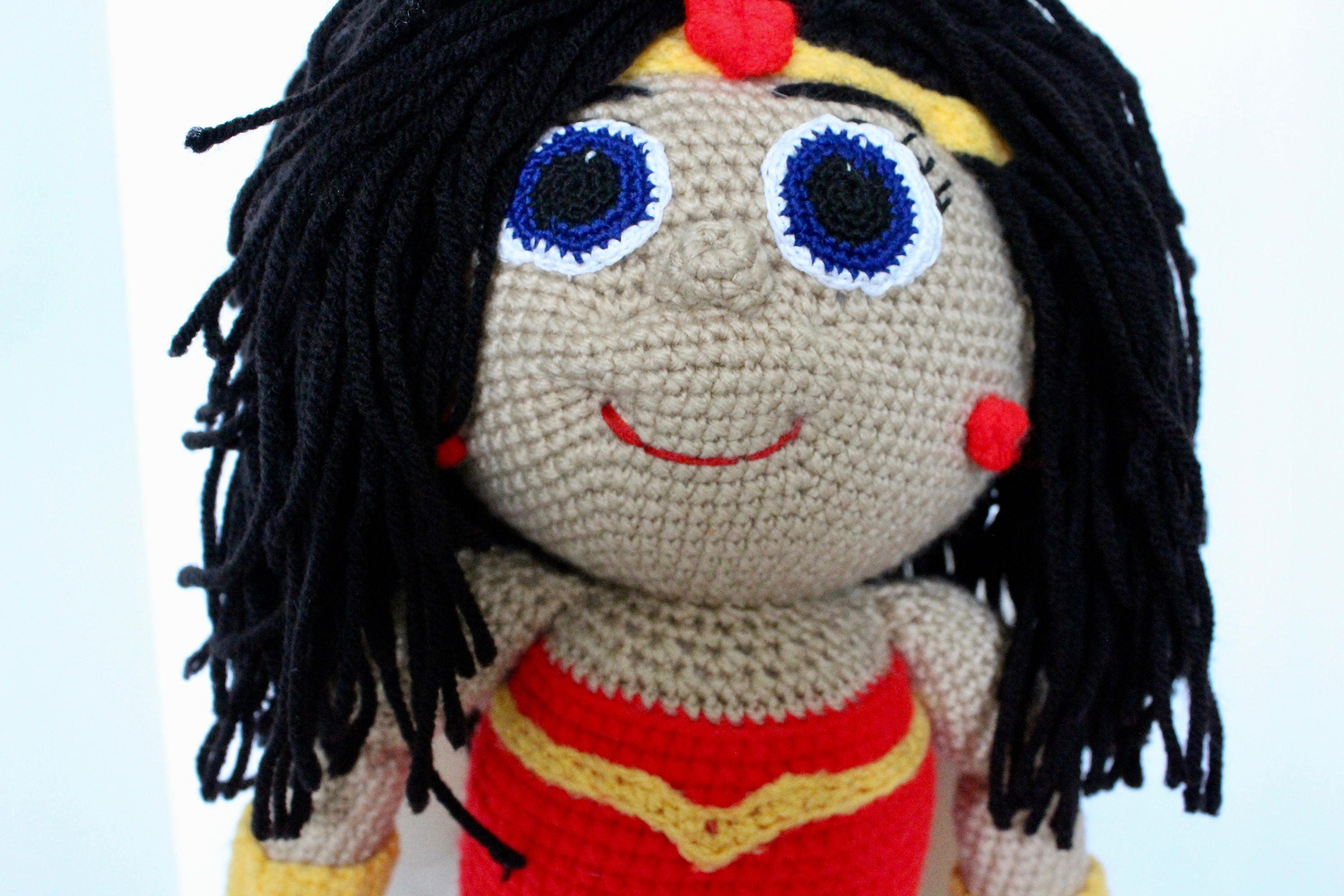 Crochet Wonder Woman Doll