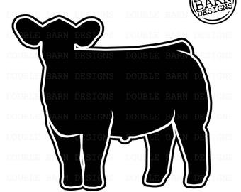 Show steer decal | Etsy