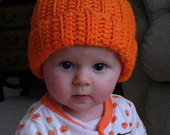 Pumpkin Hat, Fall Pumpkin Hat, Pumpkin Photo Prop, Baby Pumpkin Hat, CbbCreations